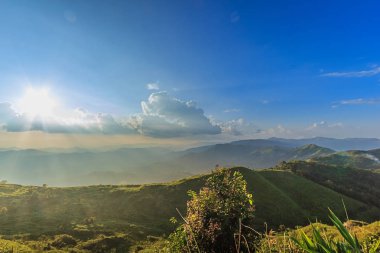 Nern Chang Suek bakış açısı, Pilok, Kanchanab noktada gün batımı görünümü
