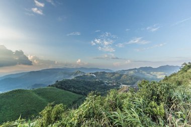 Nern Chang Suek bakış açısı, Pilok, Kanchanab noktada gün batımı görünümü