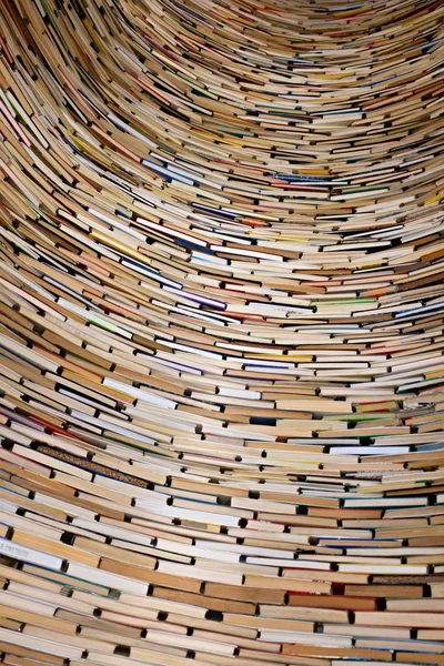 Libros en la biblioteca prague — Foto de Stock