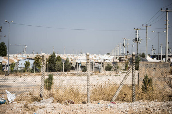 Лагерь беженцев в Аккале
