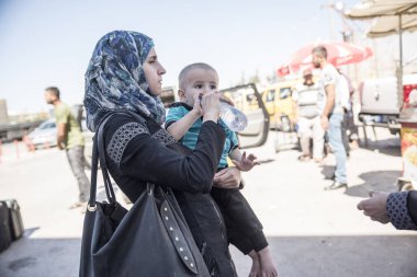 Suriyeli mülteciler Türkiye girme