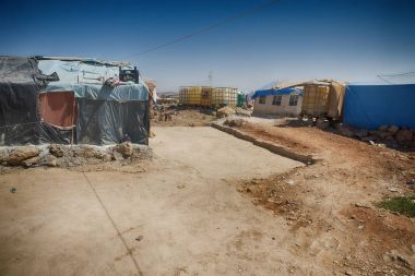 resmi olmayan mülteci kampında Reyhanlı