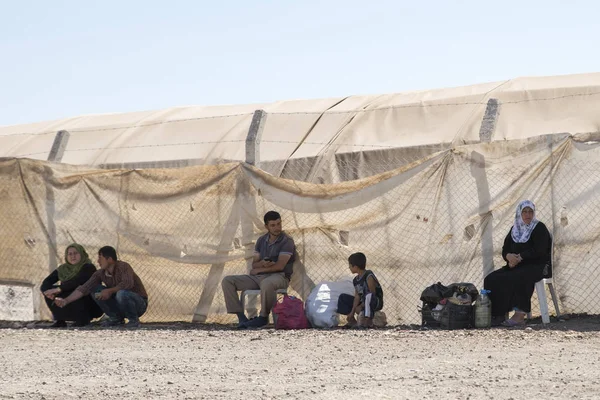 Campo de refugiados para o povo sírio na Turquia. 7 de setembro de 2017. Suruc, Turquia — Fotografia de Stock