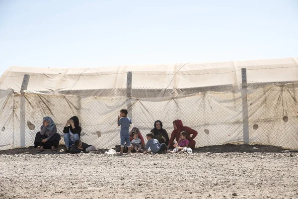 Vluchtelingenkamp voor Syriërs in Turkije. 7 september 2017. Suruc, Turkije — Stockfoto