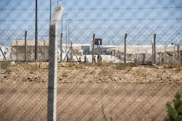 Vluchtelingenkamp voor Syriërs in Turkije. 7 september 2017. Suruc, Turkije — Stockfoto