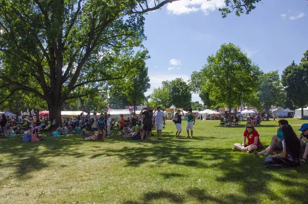 Kimliği belirsiz kişi Sunfest sırasında parkta (Victoria Park) 
