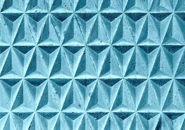 Textura azul de baldosas decorativas triangulares geométricas —  Fotos de Stock