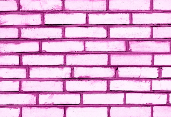 Roze metselwerk gedetailleerde textuur achtergrond - stockfoto — Stockfoto