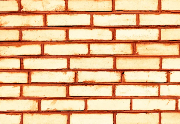Orange murverk detaljerade textur bakgrund - stock bild — Stockfoto