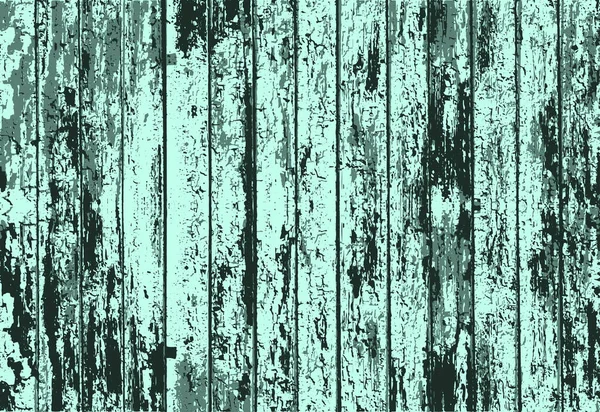 Текстура Реалистичного Бирюзового Старого Покрашенного Деревянного Забора — стоковое фото