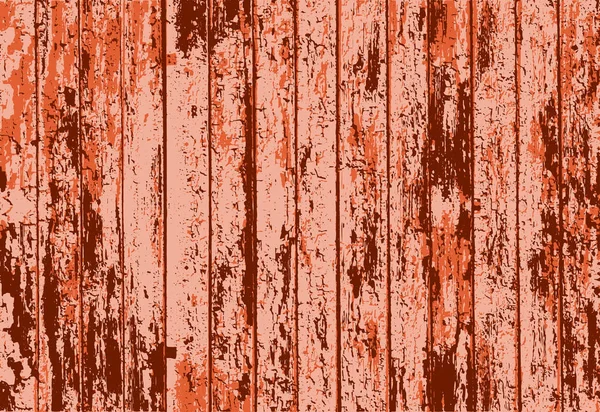 Textur Aus Realistischem Orangefarbenem Alt Lackiertem Holzzaun — Stockfoto