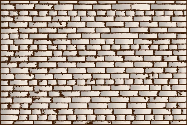 Texture Ivory Old Brick Wall — Stock Photo, Image