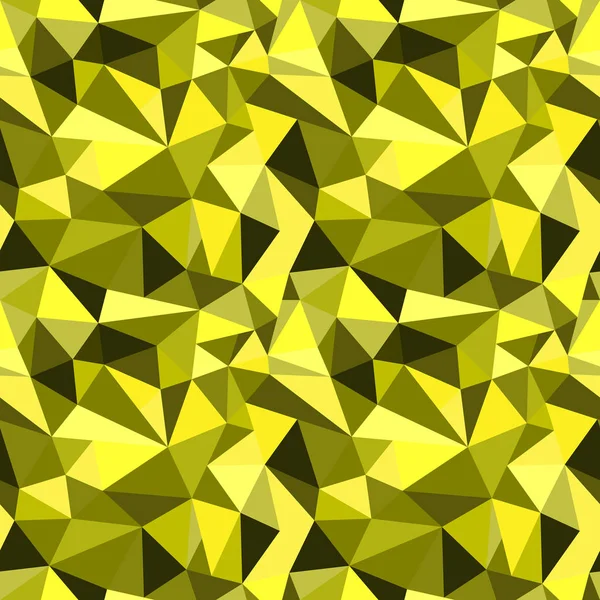 Fondo Gráfico Triangular Arrugado Geométrico Abstracto Amarillo Sin Costuras — Foto de Stock