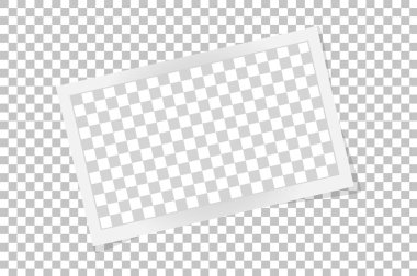 Gölgeler izole kare çerçeve şablonu. Vektör çizim