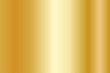 Gerçekçi altın doku. Parlak metal folyo degrade. Vektör çizim