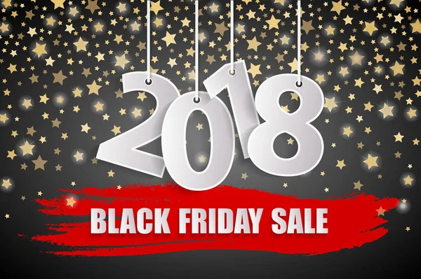 Konzept Black Friday Sale 2018 — Stockfoto