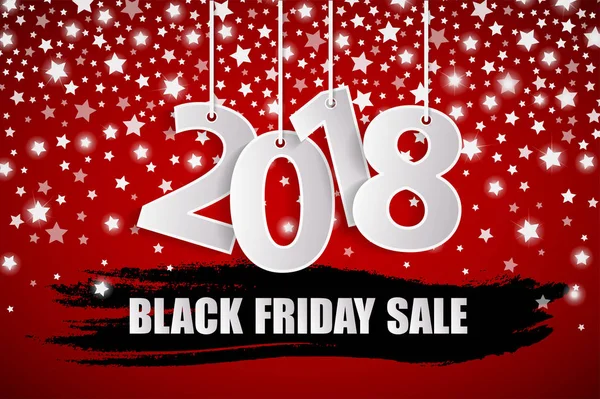 Konzept Black Friday Sale 2018 — Stockfoto