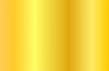 Gerçekçi altın doku. Parlak metal folyo degrade. Vektör çizim