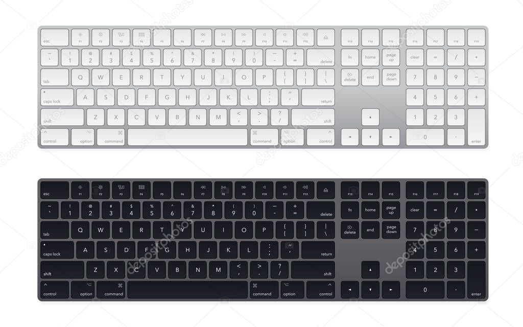 Modern laptop bluetooth keyboard pack