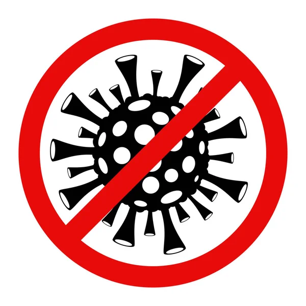 Stop Coronavirus concept. COVID-19 quarantine — Stock Vector