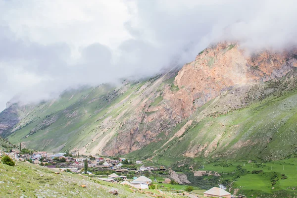 Pueblo Montaña Cáucaso — Foto de Stock