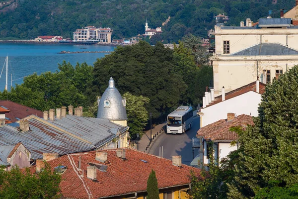 Városkép Régi Antik Város Balchik Fekete Tengeri Partján Bulgáriában — Stock Fotó