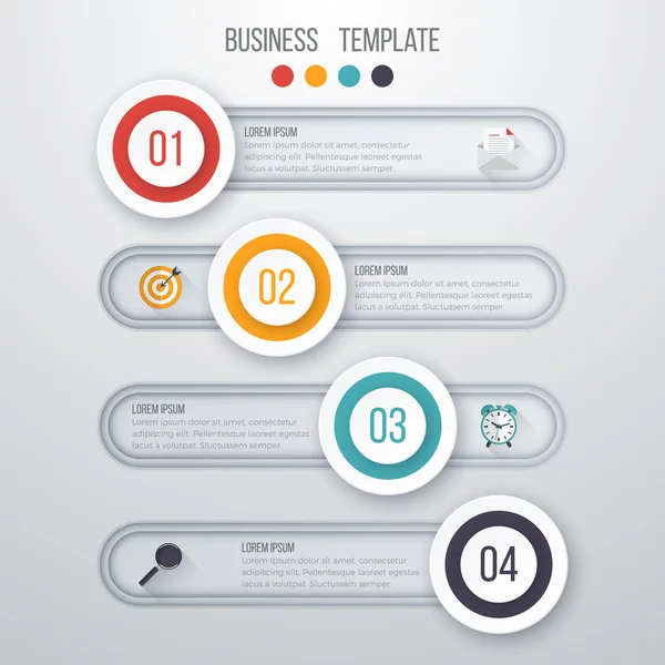 Infografías de ilustración vectorial — Archivo Imágenes Vectoriales