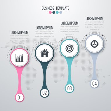 Vektör çizim infographics