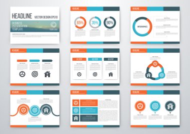 Infographic öğeleri kümesi