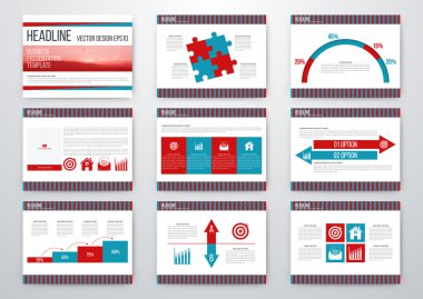 Infographic öğeleri kümesi