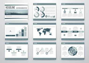 Infographic öğeleri kümesi