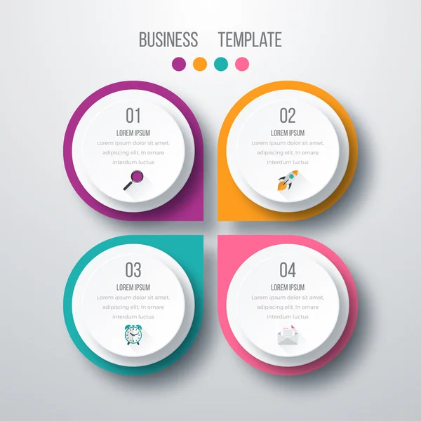 Vector illustratie infographics — Stockvector