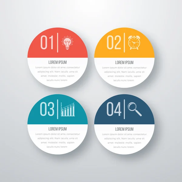 Vector illustratie infographics — Stockvector