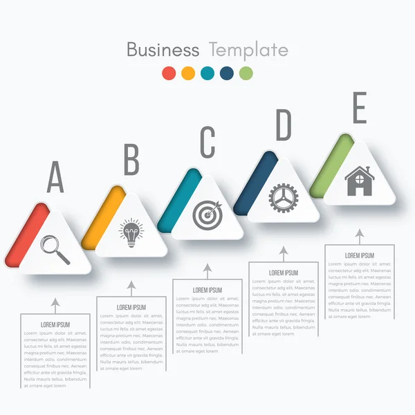 Illustrazione vettoriale infografica — Vettoriale Stock