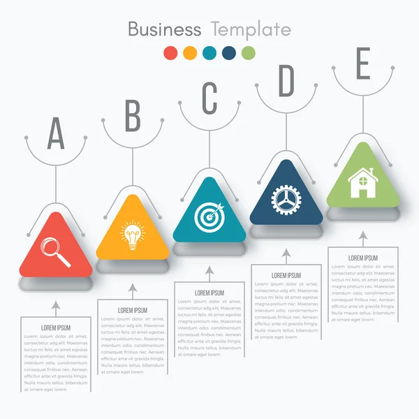 Illustration vectorielle infographie — Image vectorielle