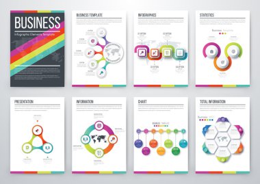 Modern Infographic vektör kavramı