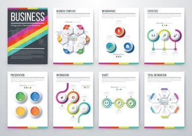 Modern Infographic vektör kavramı