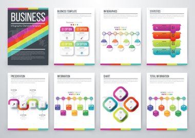 Modern Infographic vektör kavramı