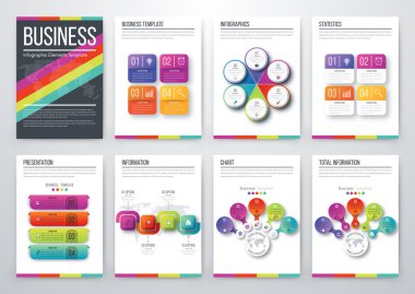 Modern Infographic vektör kavramı