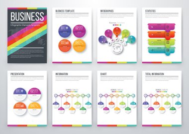 Modern Infographic vektör kavramı