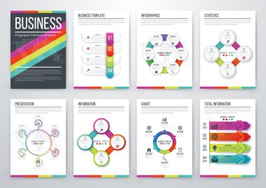 Modern Infographic vektör kavramı