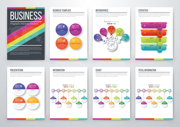 Modern Infographic vektör kavramı