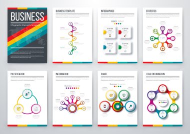 Modern Infographic vektör kavramı