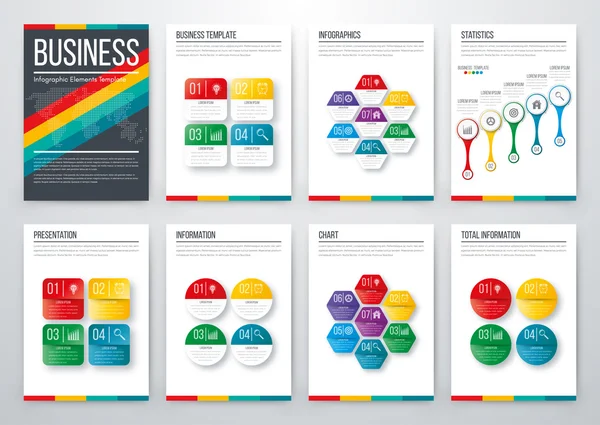 Moderne infographic vector concept — Stockvector