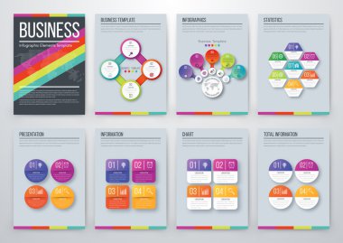 Modern Infographic vektör kavramı