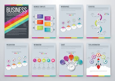 Modern Infographic vektör kavramı