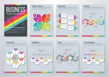 Modern Infographic vektör kavramı