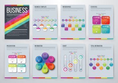 Modern Infographic vektör kavramı