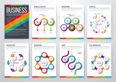 Modern Infographic vektör kavramı