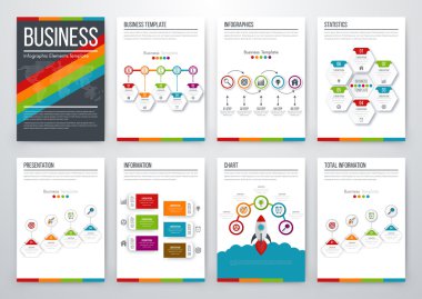 Modern Infographic vektör kavramı